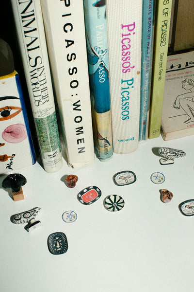 Miniature Red Platter