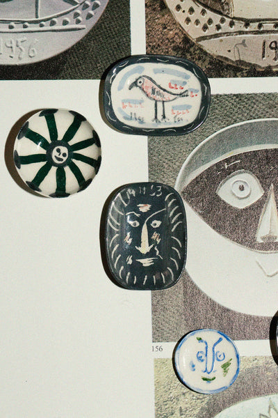 Miniature Black Platter