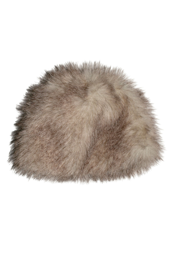 Fur toque Faux Fur Toque in Mink – CLYDE main image 4
