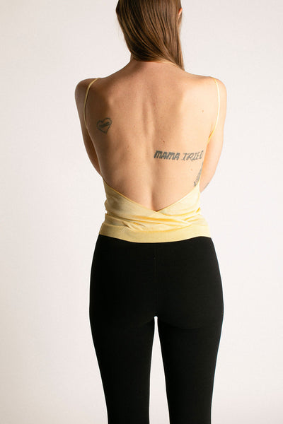 Pale Yellow Kipling Tank