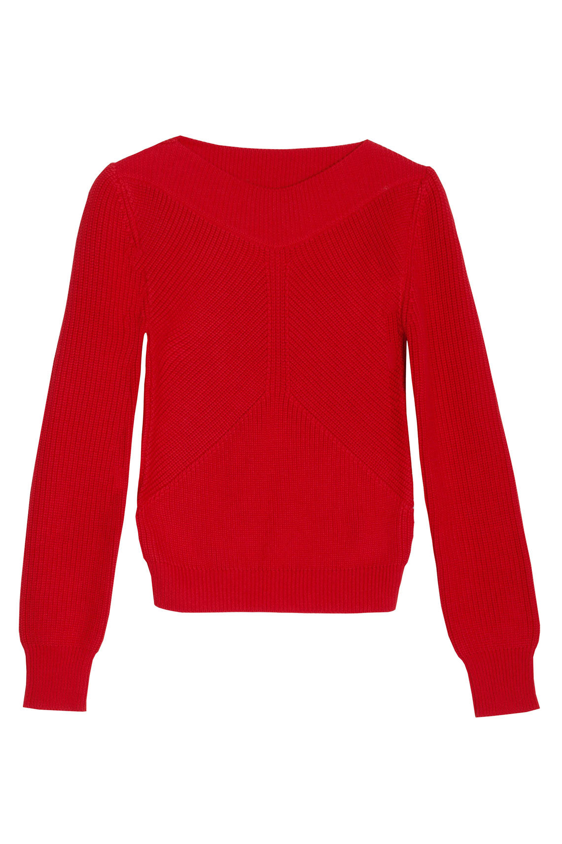 Rosso Ribcage Boatneck