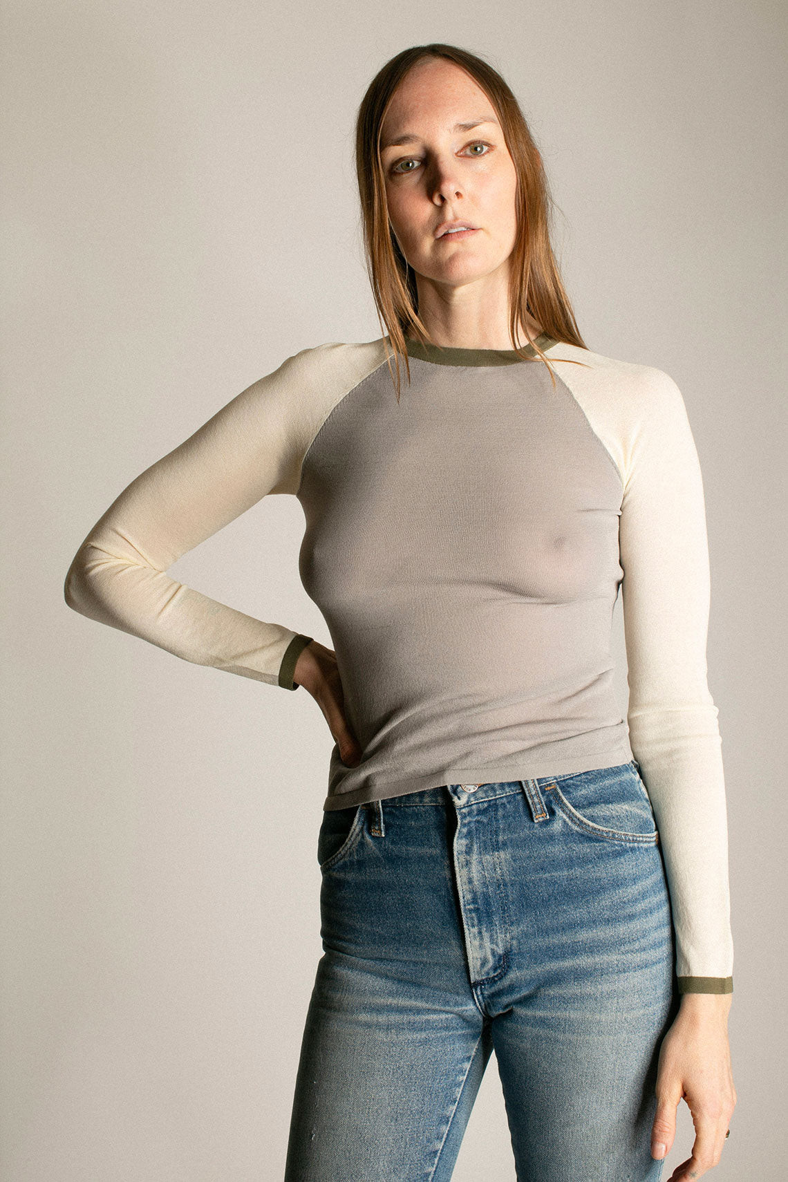 Find Me Now - Matcha Mel Raglan Tee – BONA DRAG