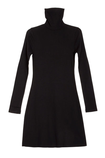 Gil Rodriguez - Black Turtleneck Mini Dress BONA DRAG Gil Rodriguez - Black Turtleneck Mini Dress BONA DRAG