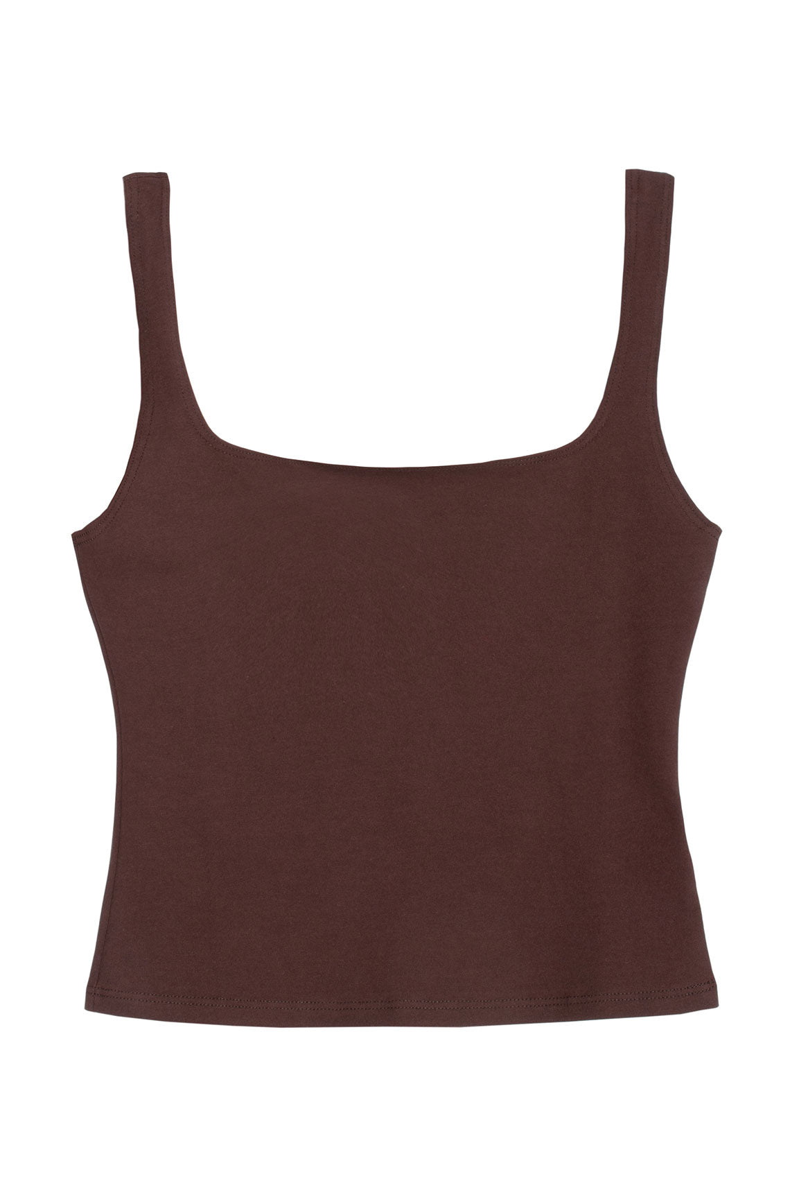 Chocolate Matisse Scoop Tank