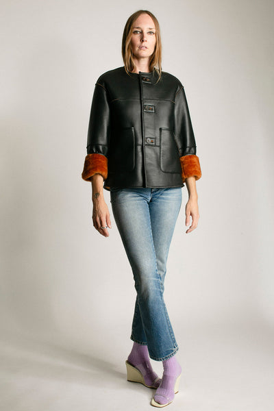 Lilac Italia Cashmere Crew