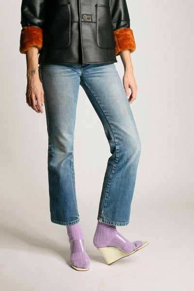 Lilac Italia Cashmere Crew