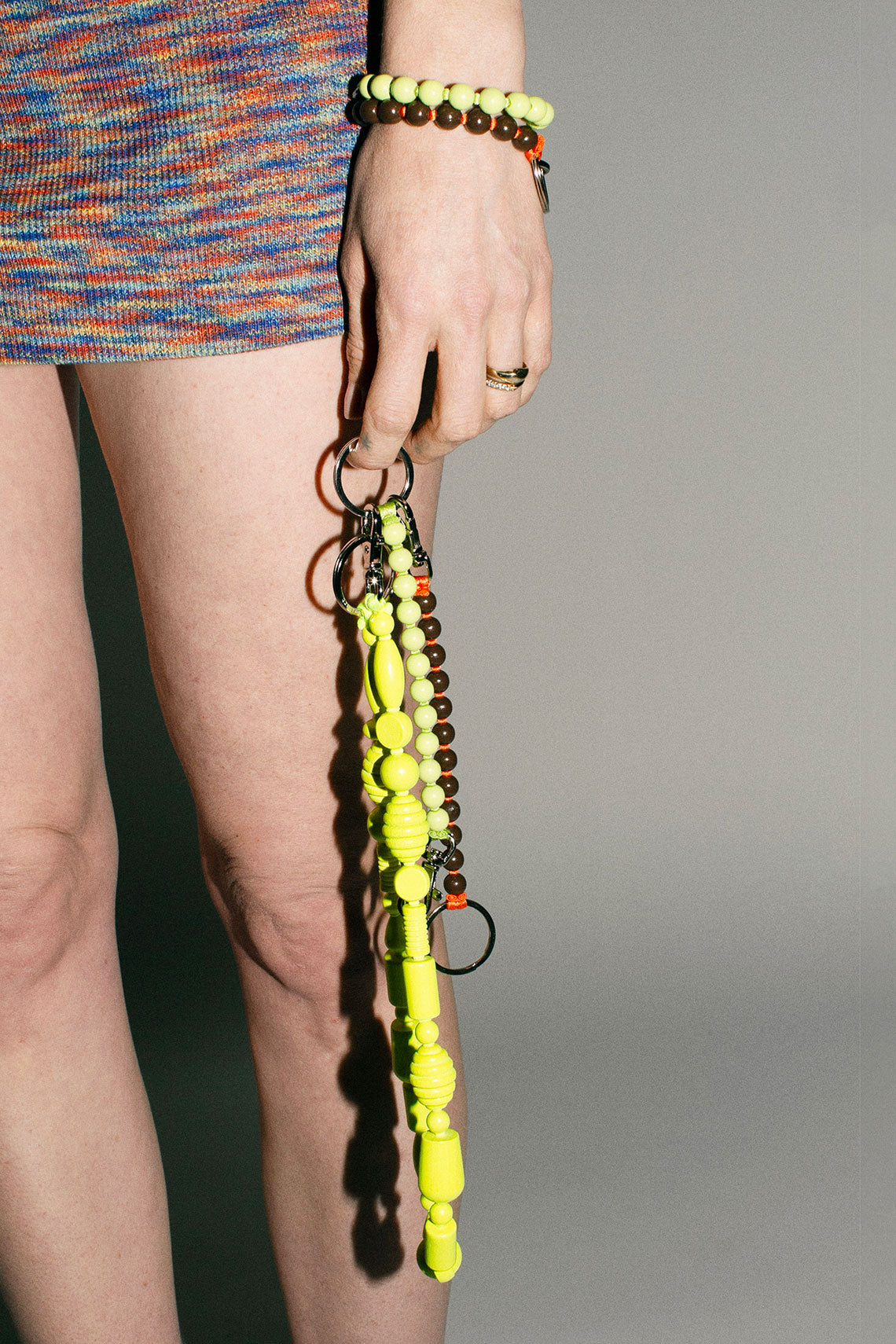 Ina Seifart - Green Perlen Mix Long Keyholder – BONA DRAG
