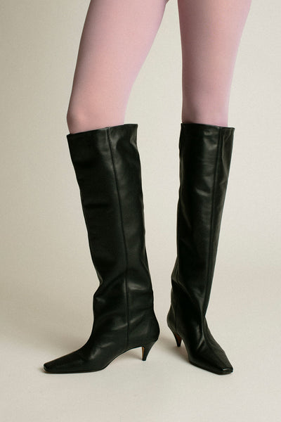 Black Sassafrass Tall Boot