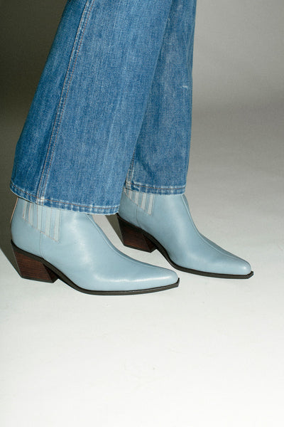 Dusty Blue Hillary Western Boot