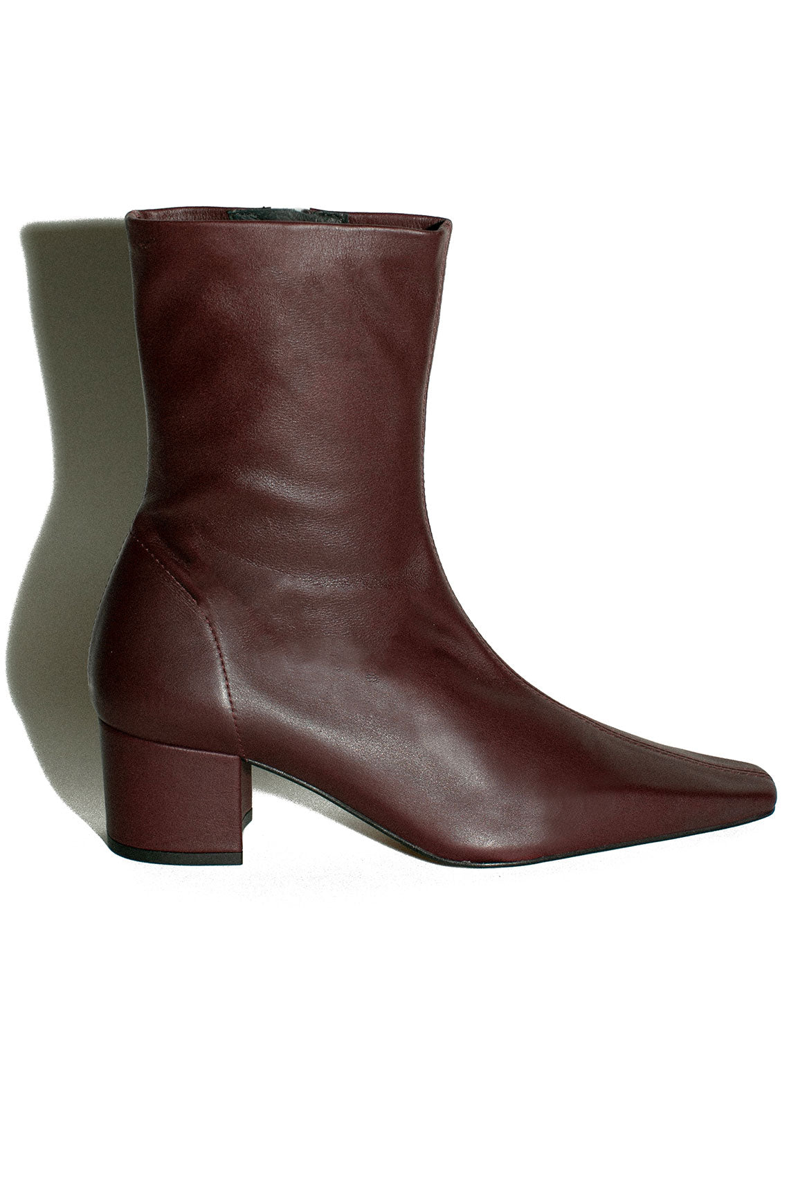 Maroon Carlton Ankle Boot