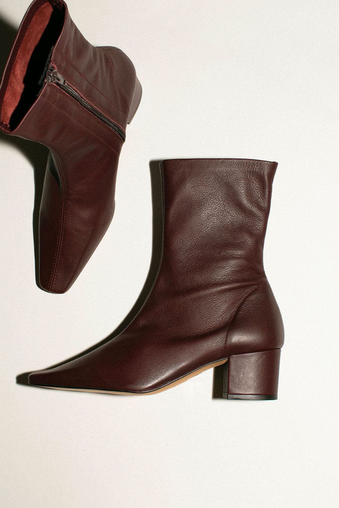 Maroon Carlton Ankle Boot