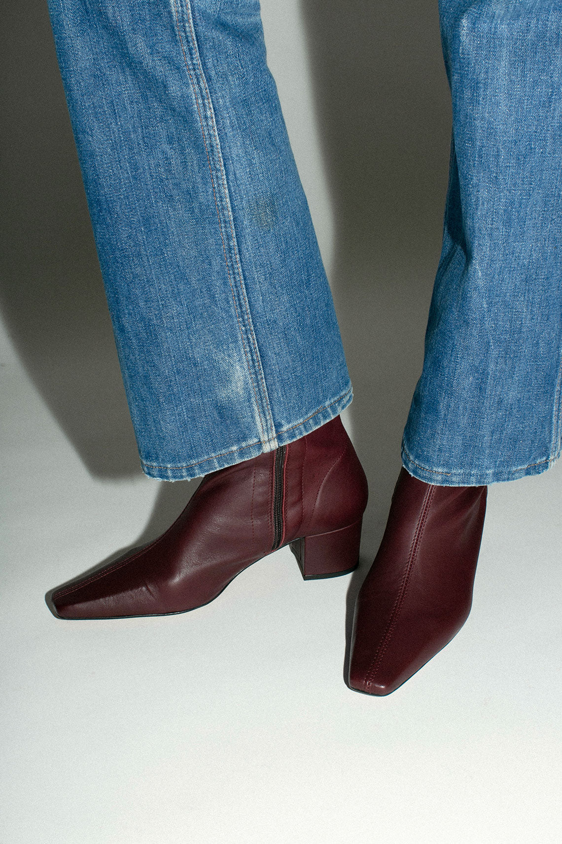 Maroon Carlton Ankle Boot