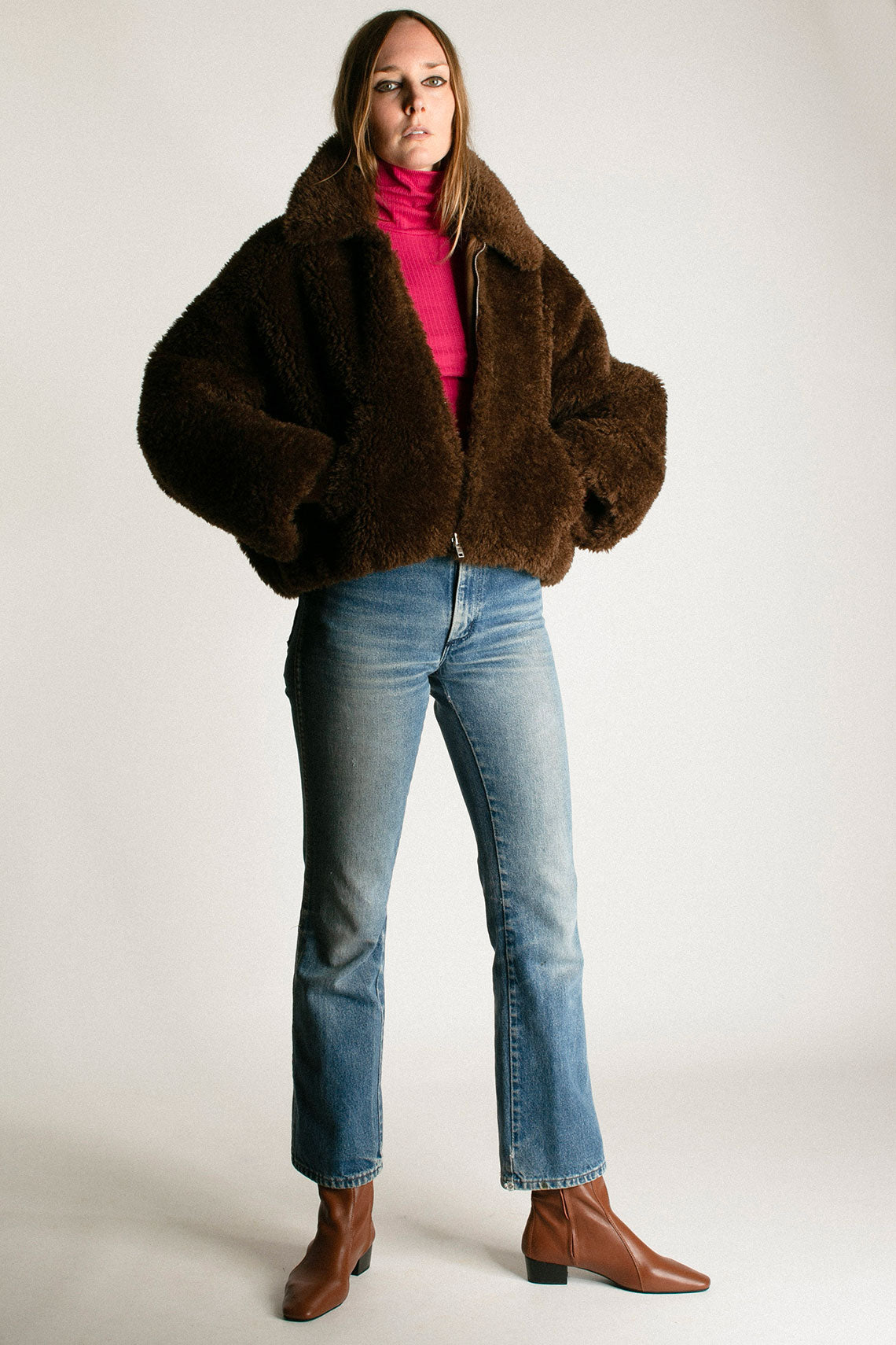 Tan Combo Ankle Boot