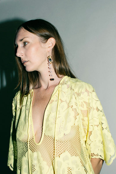 Lunar Martian Earring