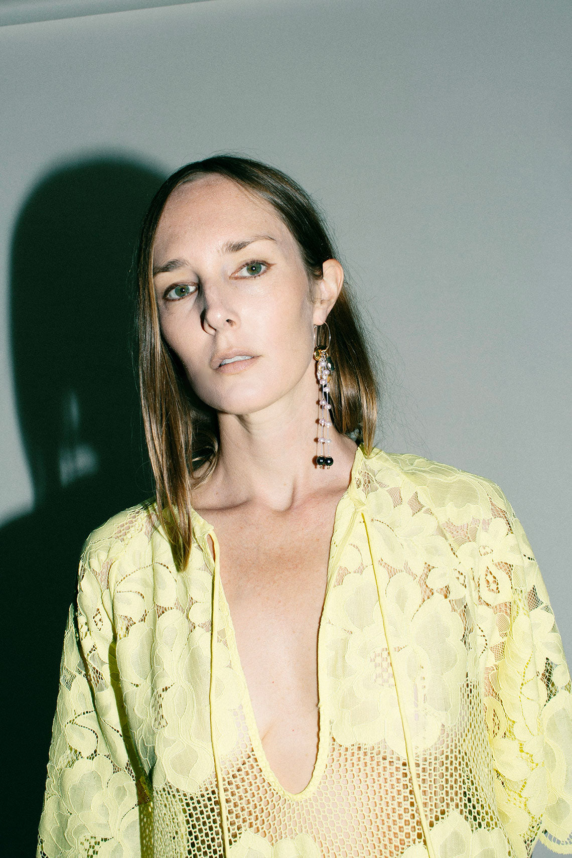 Lunar Martian Earring