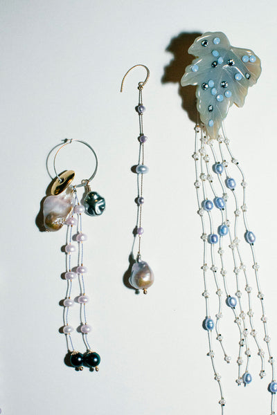 Lunar Martian Earring