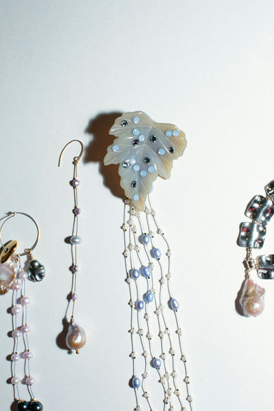 H2O Rain Pearl Earring