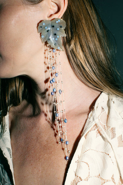 H2O Rain Pearl Earring