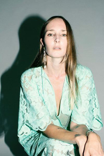 Shield Moon Cerebral Earring