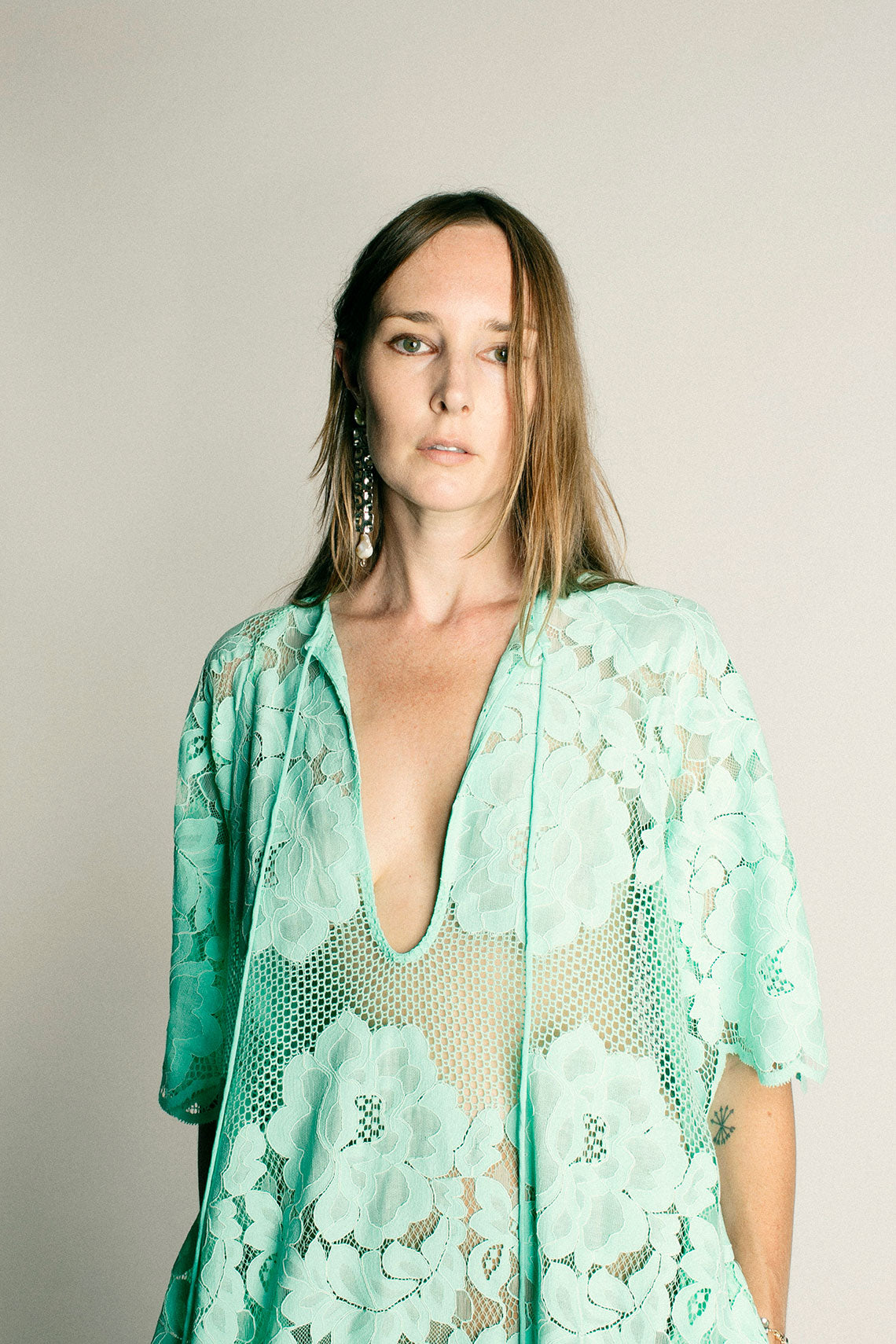 Shield Moon Cerebral Earring