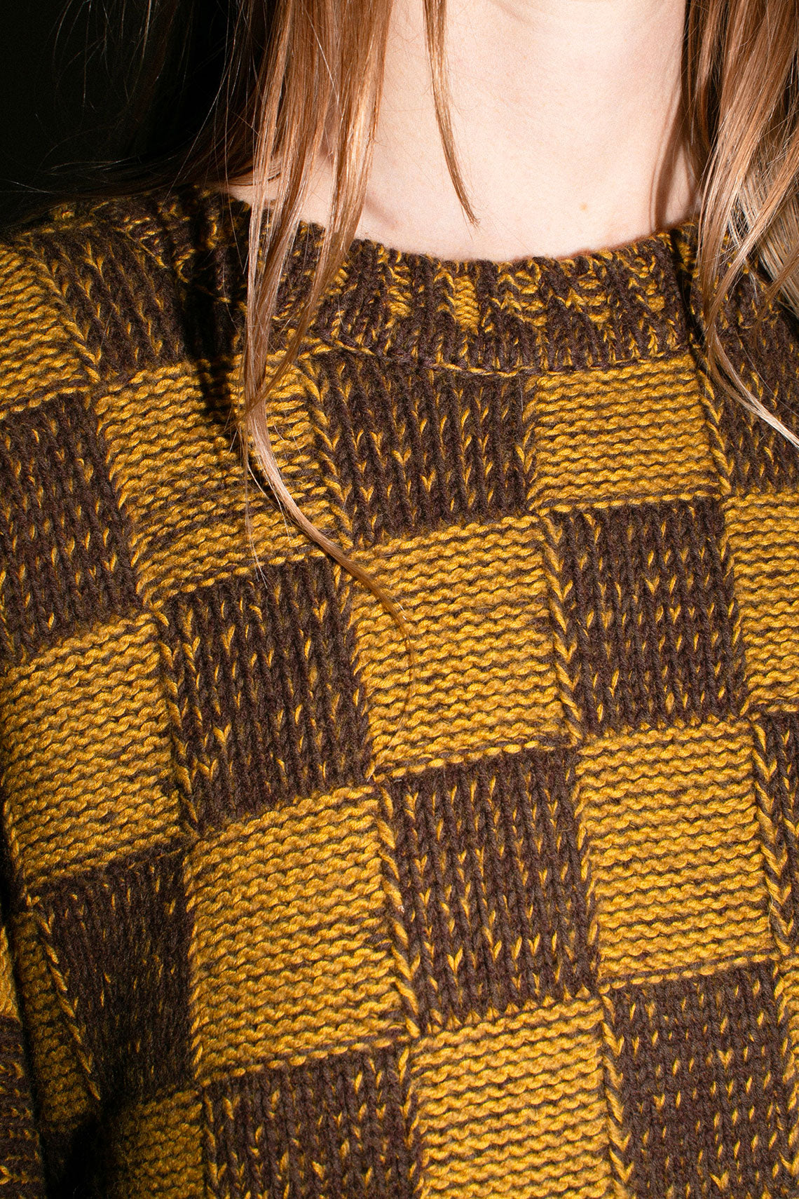 Chessboard Dixon Knit Dress