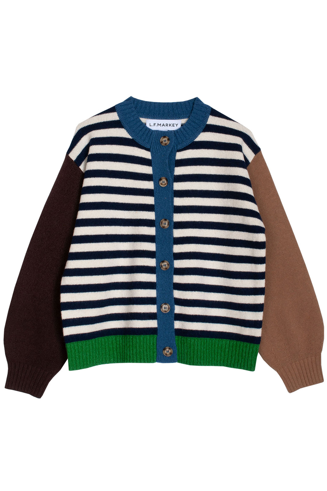 L.F. Markey - Cornwall Stripe Eval Cardigan – BONA DRAG
