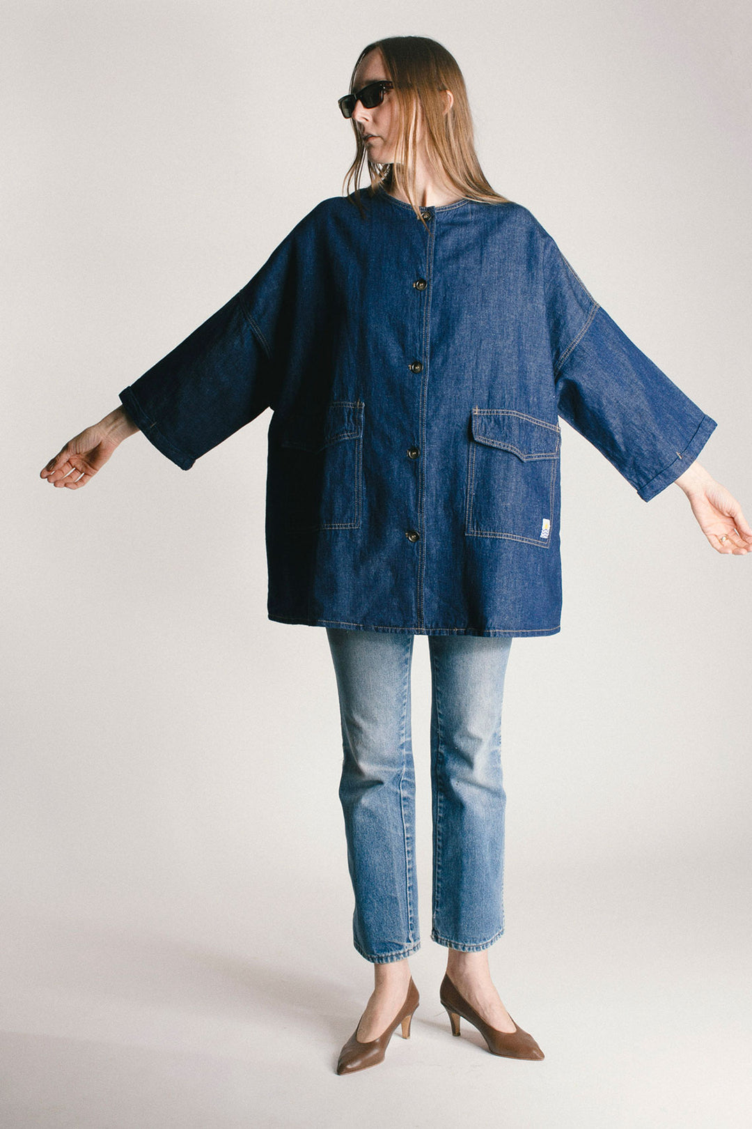 L.F. Markey - Denim Lowe Jacket – BONA DRAG