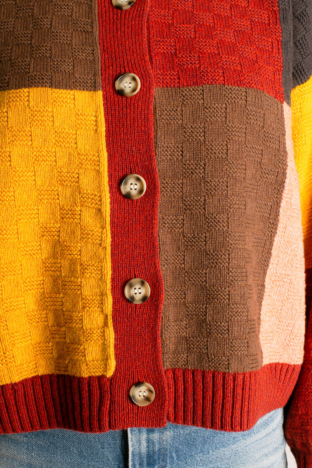 L.F. Markey - Lonny Colorblock Cardigan – BONA DRAG