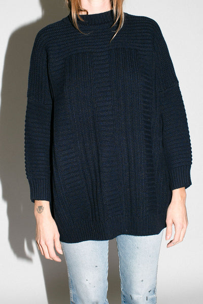 Navy Cassian Knit