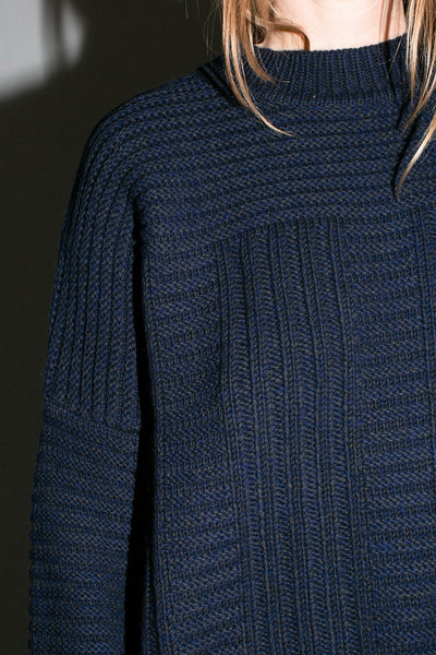 Navy Cassian Knit