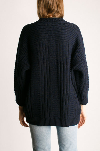 Navy Cassian Knit
