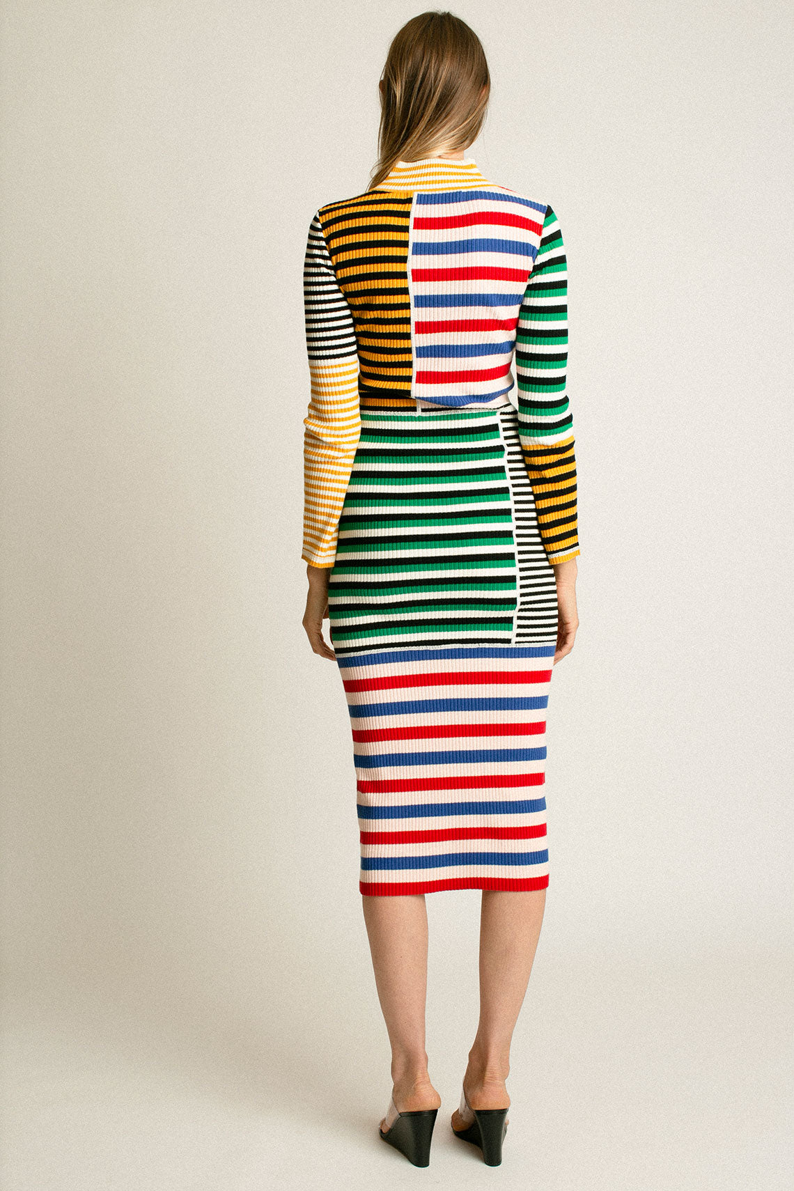 Stripes Cecil Dress