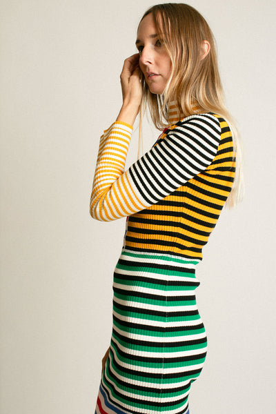 Stripes Cecil Dress