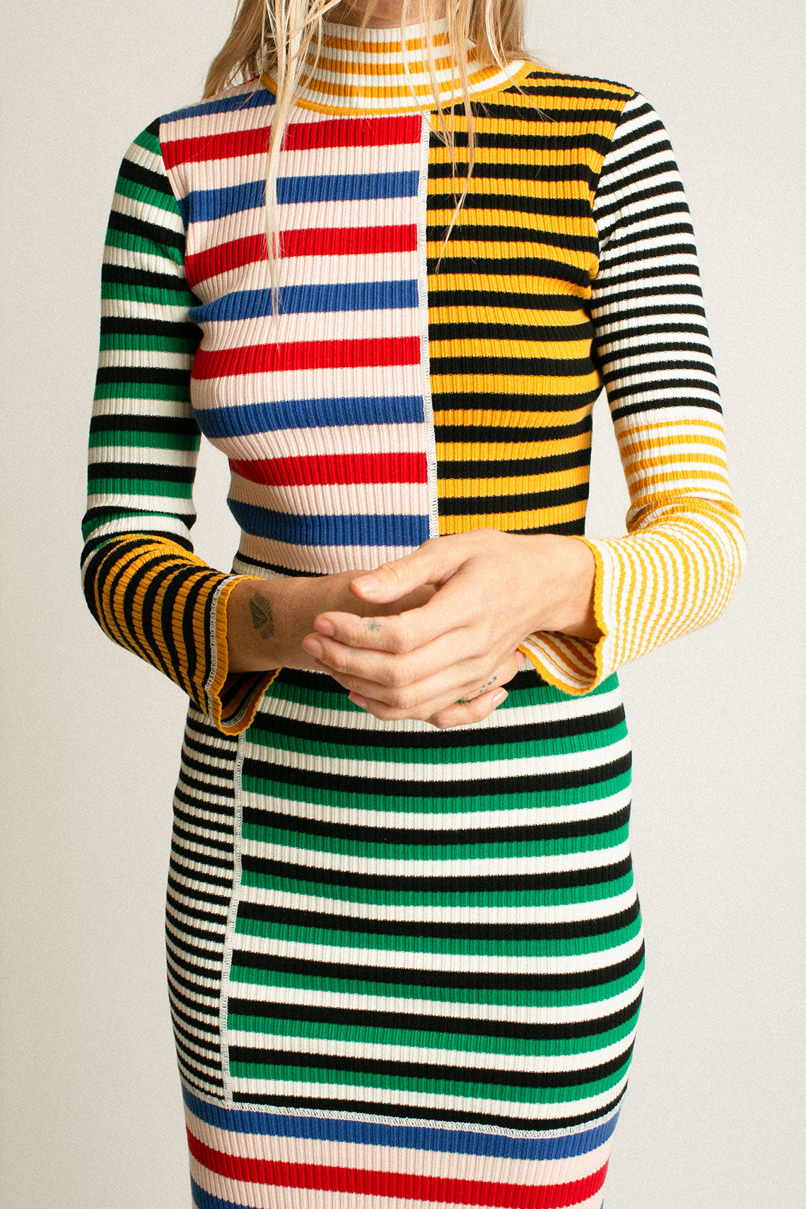 Stripes Cecil Dress