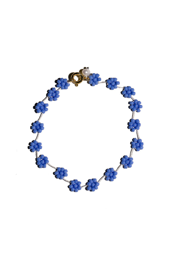 LABRO - Blue Flower Bracelet  – BONA DRAG