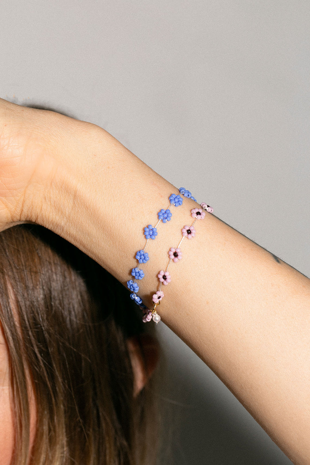 LABRO - Blue Flower Bracelet  – BONA DRAG