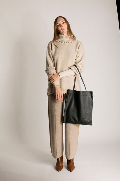 Antique Fray Turtleneck