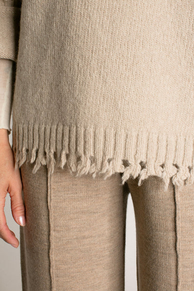 Antique Fray Turtleneck