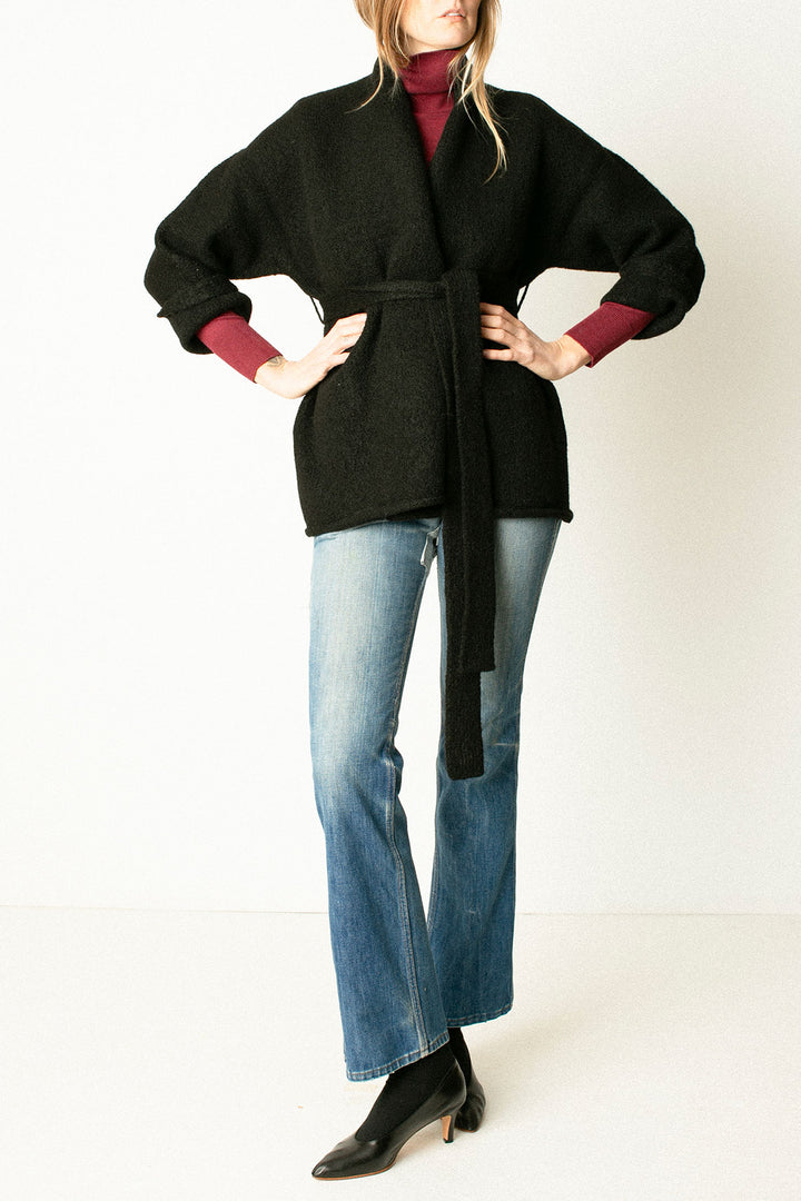 Lauren Manoogian - Black Coto Cardigan – BONA DRAG