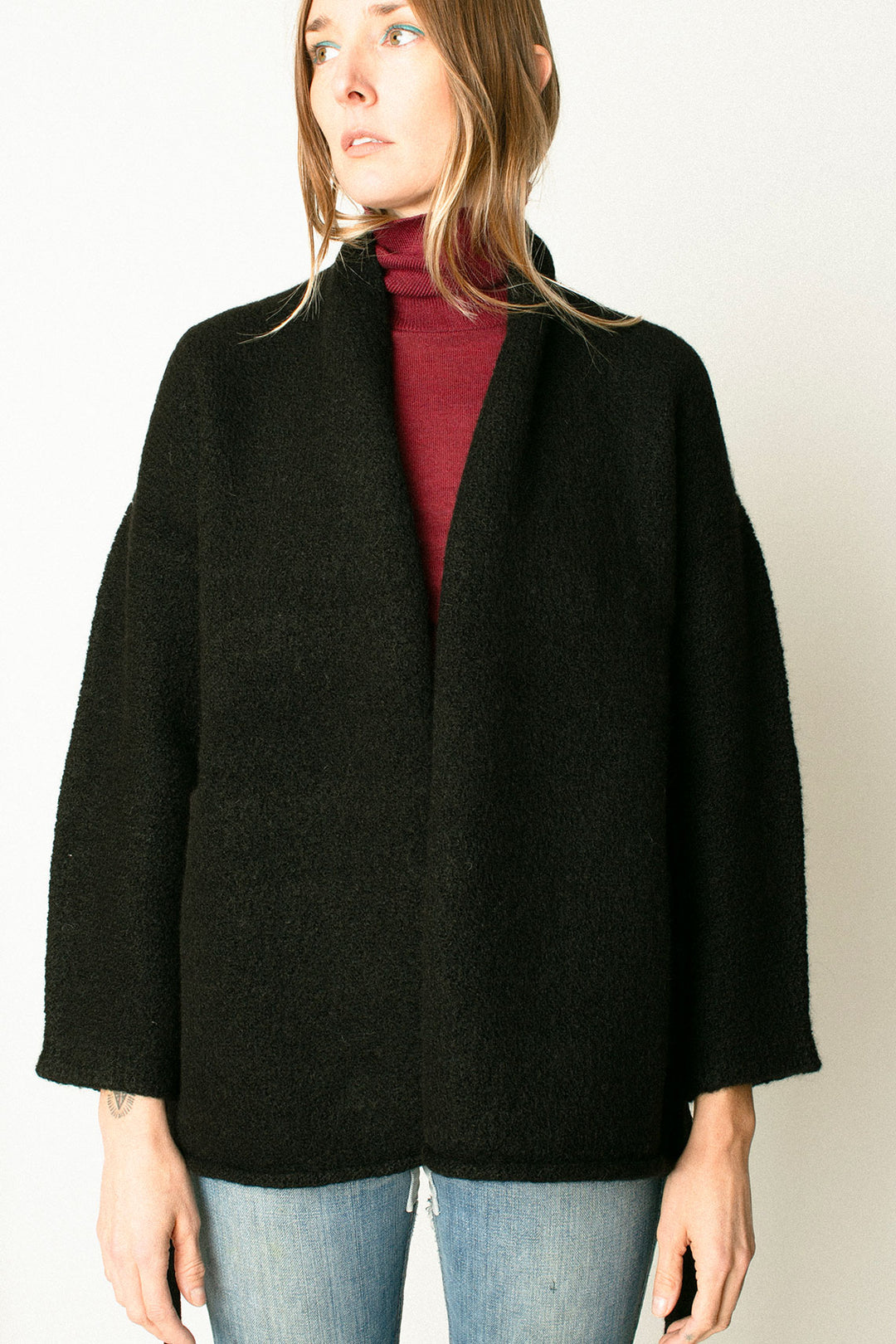 Lauren Manoogian - Black Coto Cardigan – BONA DRAG