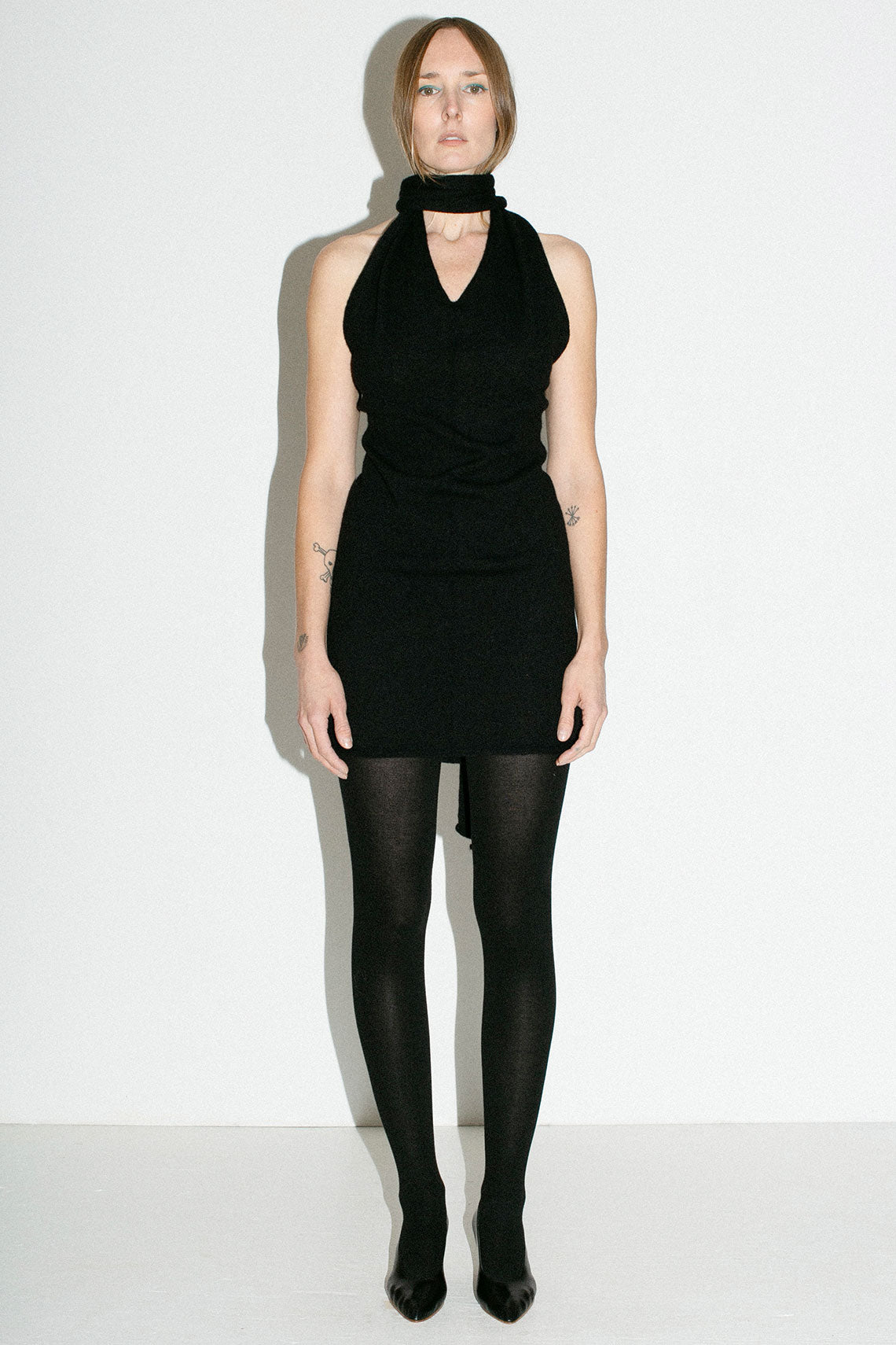 Lauren Manoogian - Black Halter Wrap BONA DRAG Lauren Manoogian - Black Halter Wrap BONA DRAG