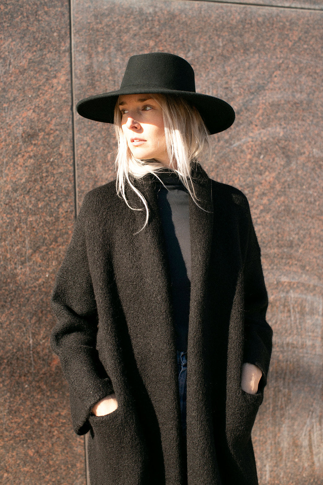 Lauren Manoogian - Black Long Shawl Cardigan – BONA DRAG