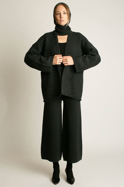 Ink Double Knit Flare Pant