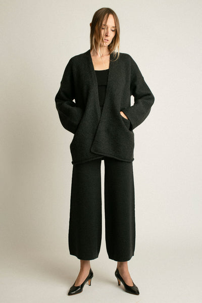 Ink Double Knit Flare Pant