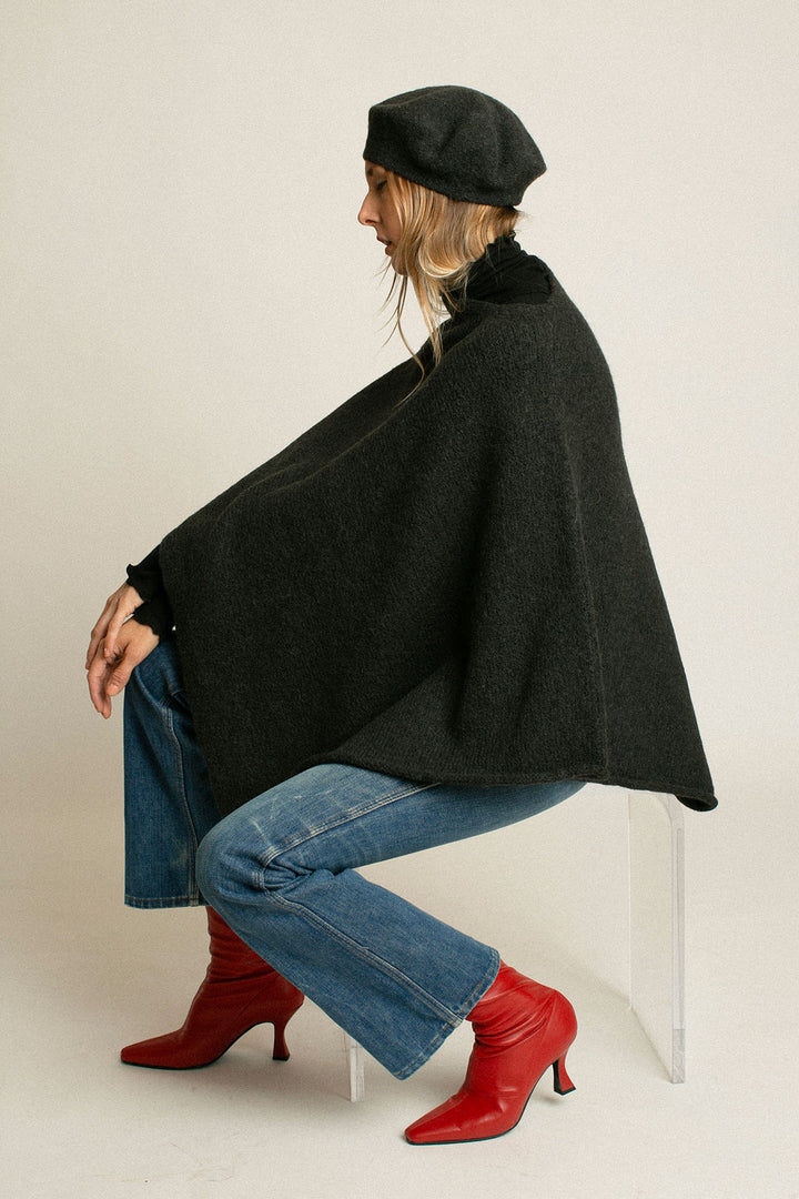 Lauren Manoogian - Ink Fold Poncho – BONA DRAG