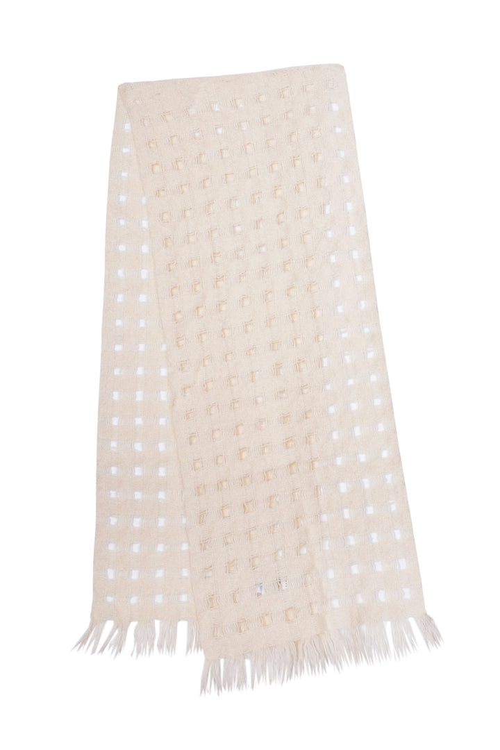 Lauren Manoogian - Ivory Grid Wrap – BONA DRAG