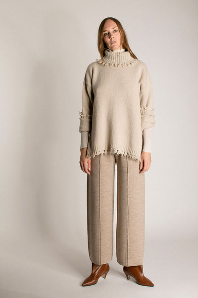 Oak Double Knit Trouser