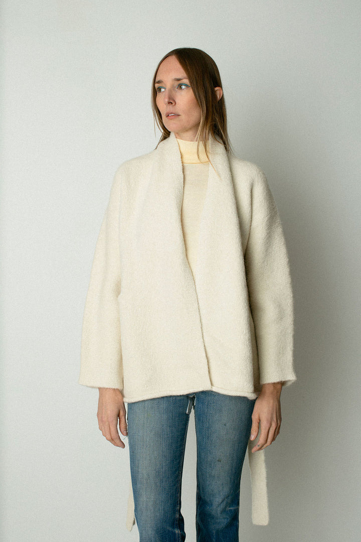 Lauren Manoogian - Raw White Coto Cardigan – BONA DRAG