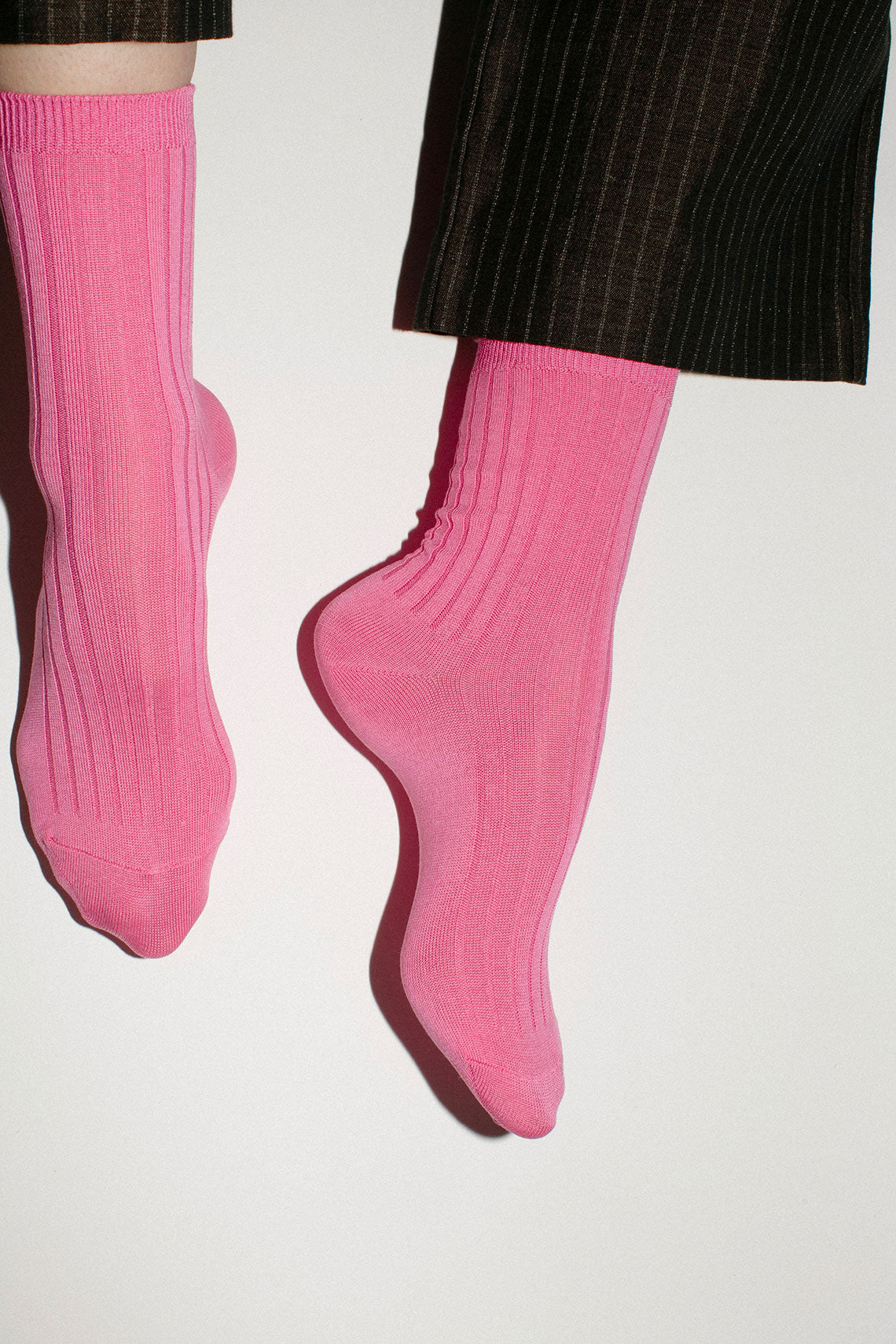 hot pink dress socks Le Bon Shoppe - Her meta-related-collection-DGS1517
