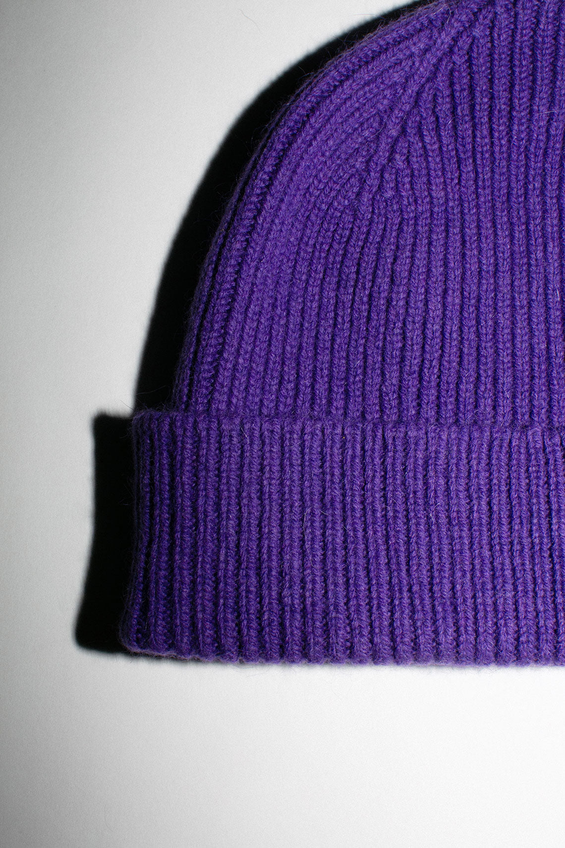 Grape Cashmere Bea Beanie